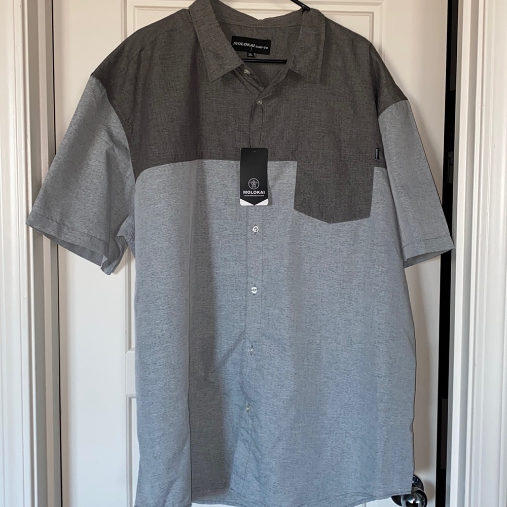 Men’s short sleeve collared shirt